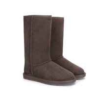 UGG Boots Tall Classic - 100% Premium Double Faced Australian Sheepskin,Non-Slip - Chestnut - Au Ladies 10/ Au Men 8/ Eu41