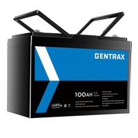 Gentrax 12V 100Ah Lithium Battery