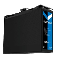 Gentrax 12V 100Ah Slim Lithium Battery