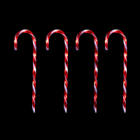 Stockholm Candy Cane Lights 4pcs