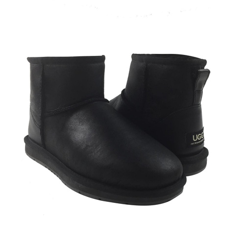 UGG Boots Mini Classic - Premium Australian Sheepskin Women Men Shoes - Nappa Chocolate - Au Ladies 4/ Au Men 2/ Eu35